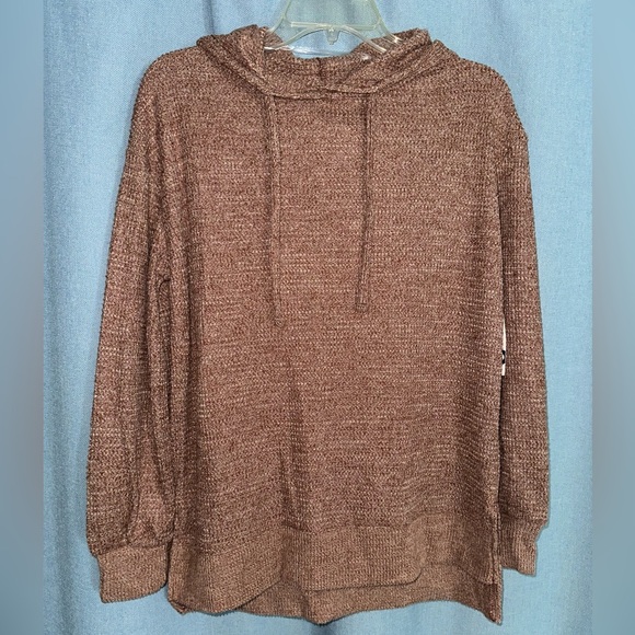 Juniors SO Cozy Tunic Hoodie- Mocha Froth - Picture 2 of 8